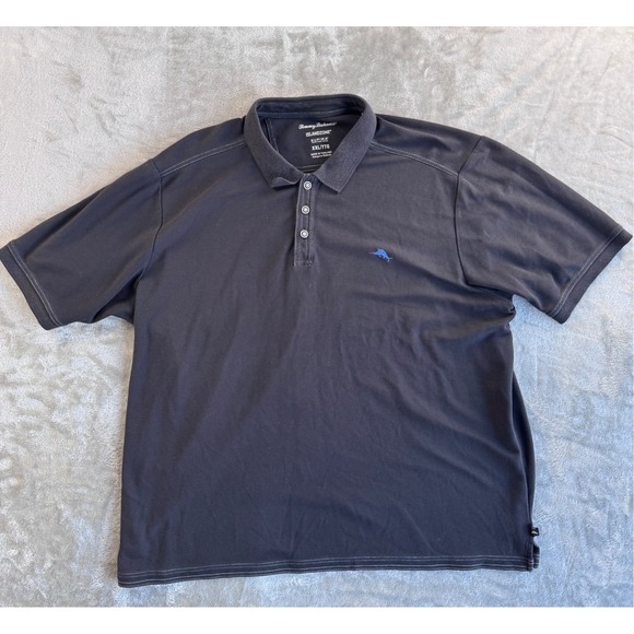 Tommy Bahama Other - Tommy Bahama IslandZone Polo Shirt Mens XXL Gray Supima Golf Dadcore Preppy‎